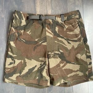 Roark Fleece Camouflage Men's Shorts Size Medium